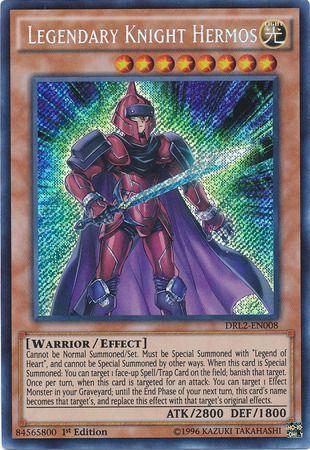 Legendary Knight Hermos DRL2-EN008 YuGiOh Dragons Of Legend 2 image 0