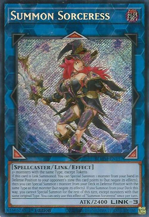 Summon Sorceress [Secret Rare] BLMM-EN157 image 0