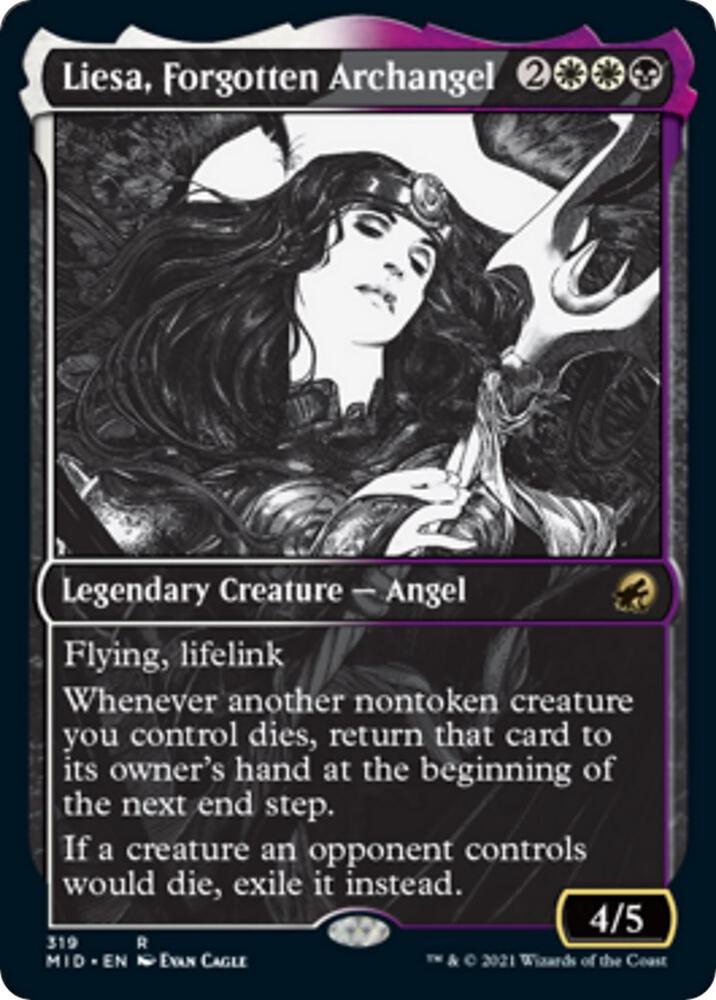 Liesa, Forgotten Archangel [Showcase] Magic Innistrad: Midnight Hunt image 0