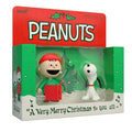 Super7 Peanuts ReAction Figures  Charlie Brown and Snoopy (Caroling) 2pk image 0