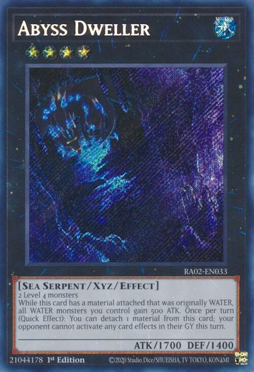 Abyss Dweller [Secret Rare] RA02-EN033 image 0