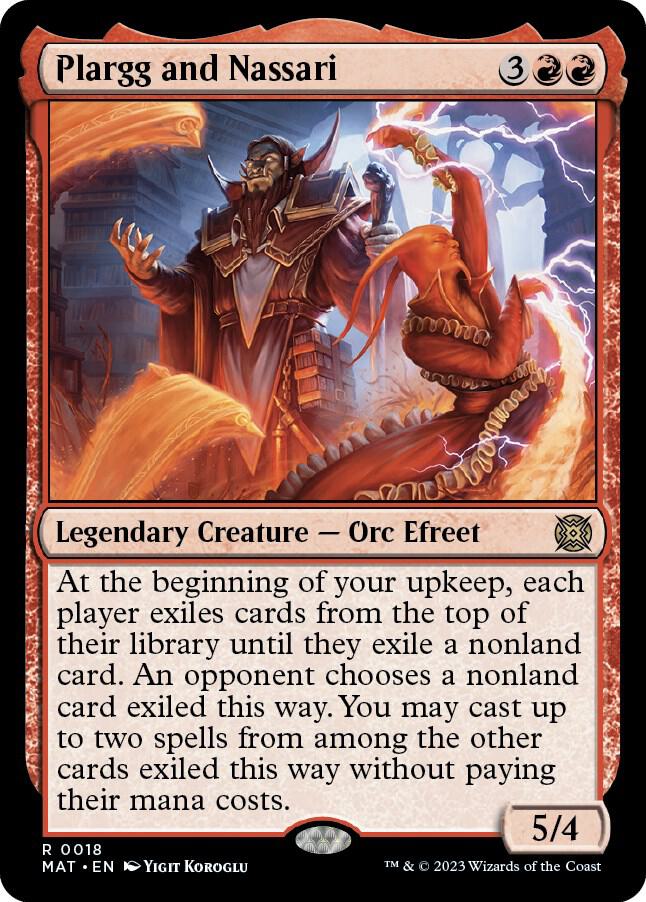 Plargg and Nassari [Foil] #18 Magic MAT image 0