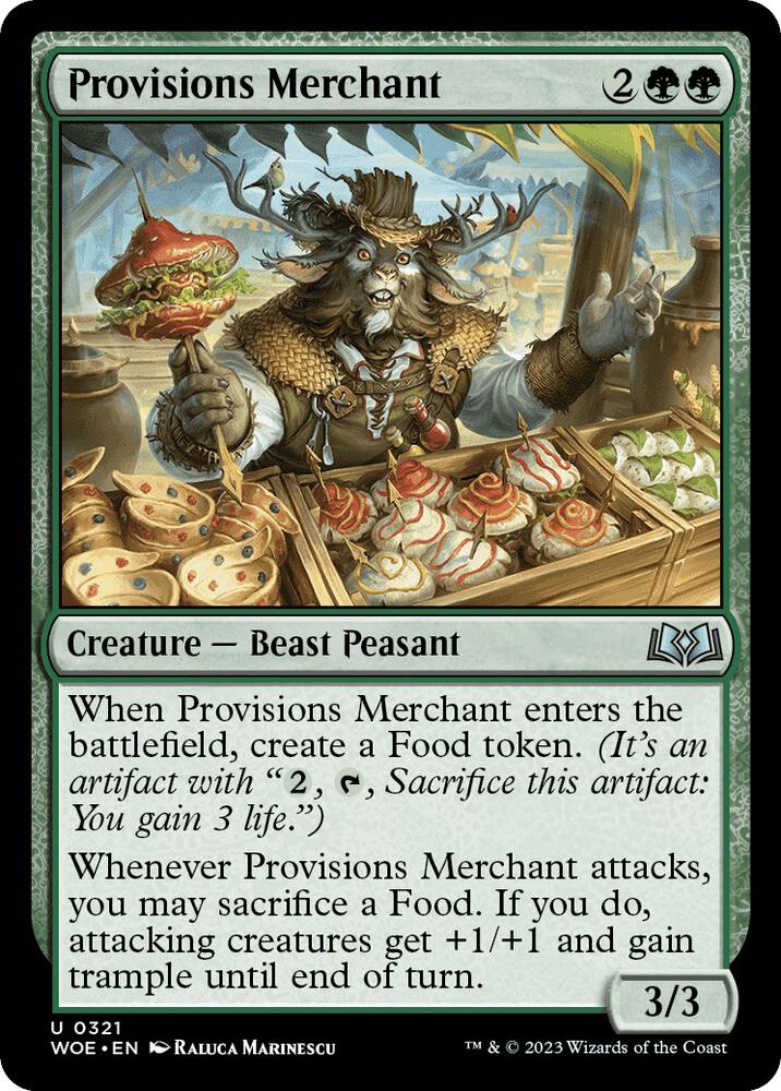 Provisions Merchant #321 Magic Wilds of Eldraine image 0