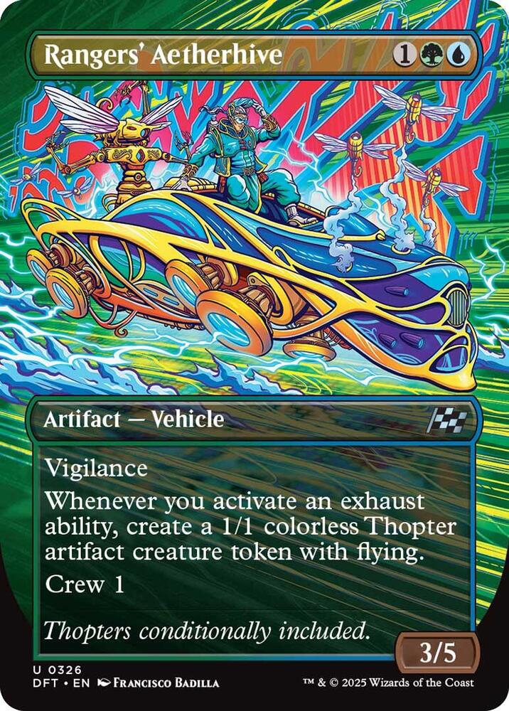 Rangers' Aetherhive [Borderless] #326 Magic Aetherdrift image 0