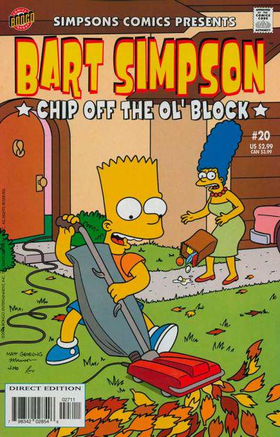 Simpsons Comics Presents Bart Simpson #20 (2004) image 0