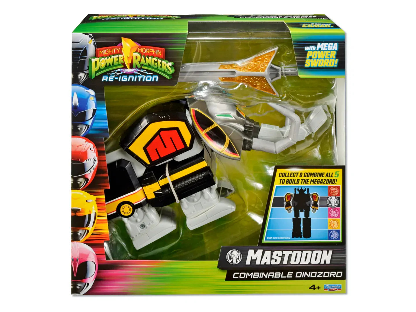 Mighty Morphin Power Rangers Re-Ignition Combinable Dinozord - Mastodon