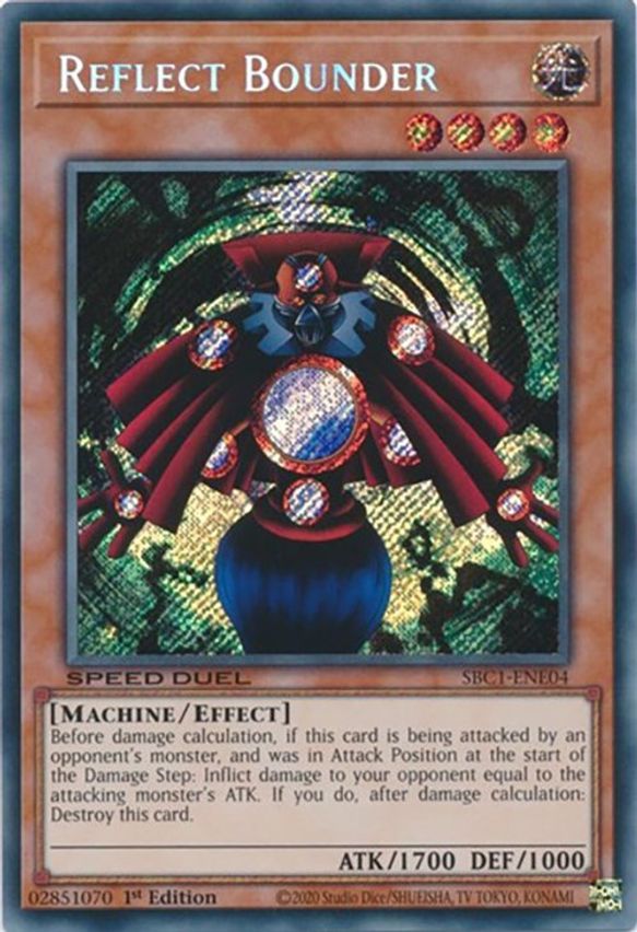 Reflect Bounder SBC1-ENE04 Secret Rare image 0
