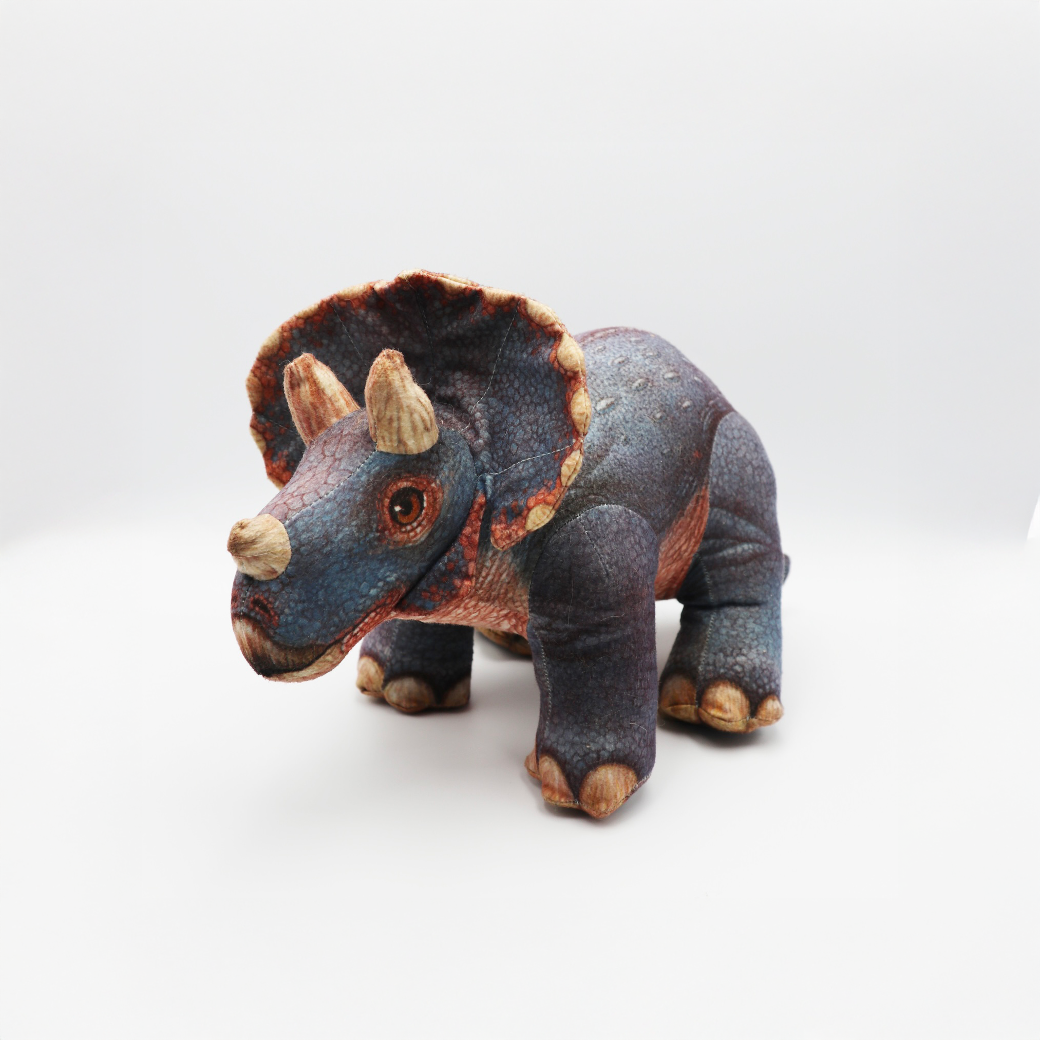 Jurassic Park Triceratops 8" Plush (1992) image 0