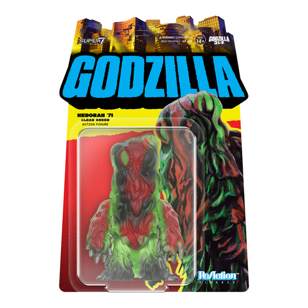 Super7 Toho ReAction Hedorah (Clear Green) image 0