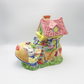 Ceramic Easter Bunny Shoe Home Cookie Jar image 0