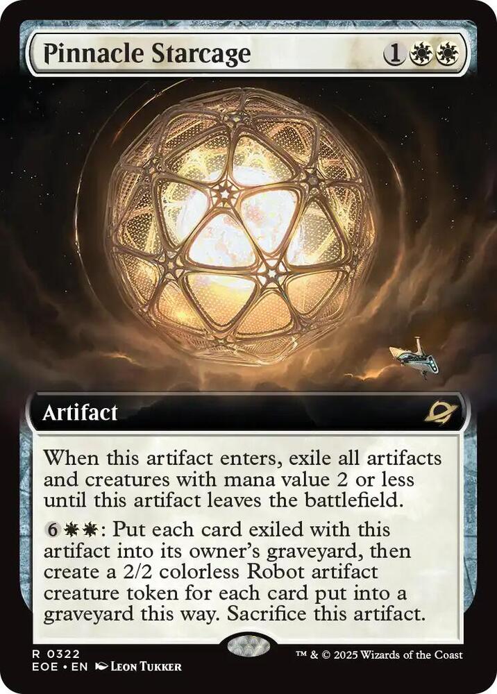 Pinnacle Starcage [Extended Art] #322 Magic Edge of Eternities image 0