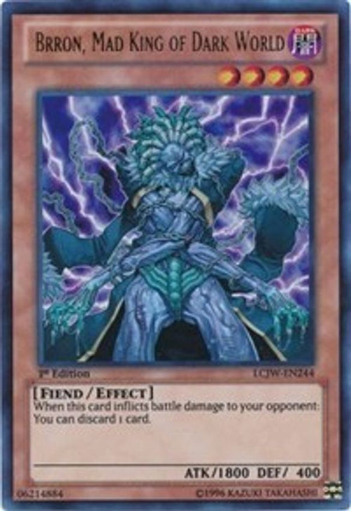Brron, Mad King Of Dark World LCJW-EN244 image 0