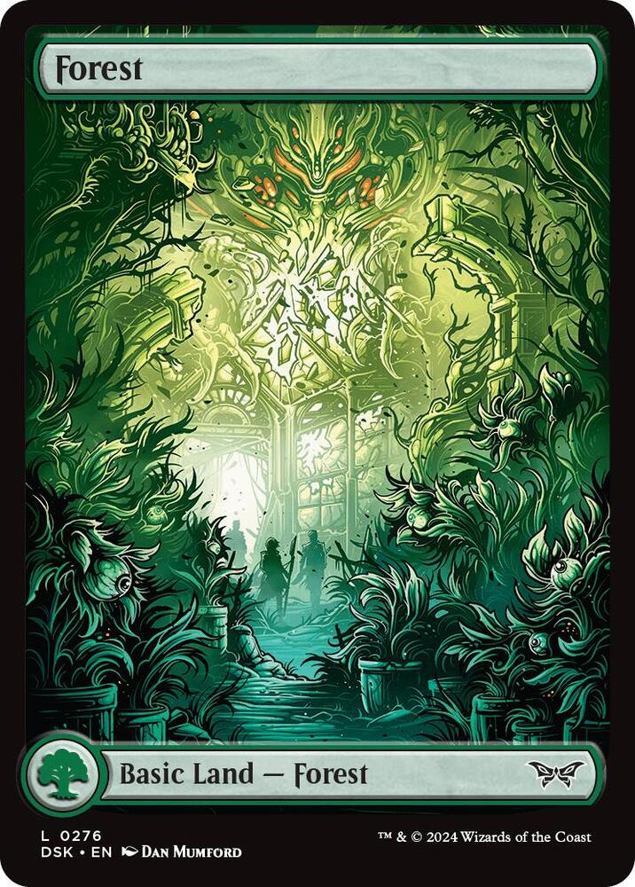 Forest #276 Magic Duskmourn: House of Horror image 0