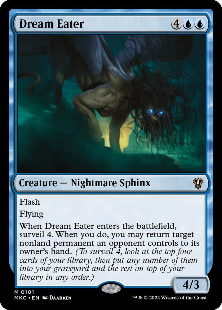 Dream Eater #101 Magic Murders at Karlov Manor Commander image 0
