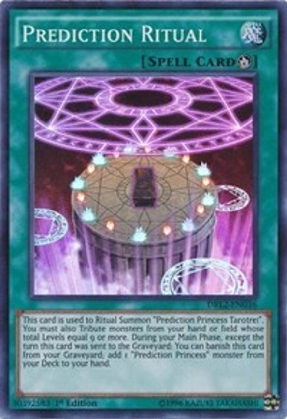 Prediction Ritual DRL2-EN036 YuGiOh Dragons Of Legend 2 image 0