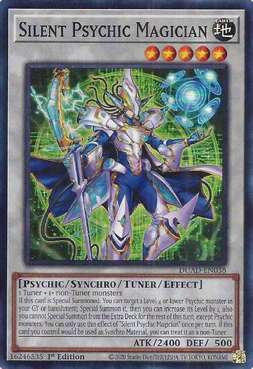 Silent Psychic Magician DUAD-EN038 image 0