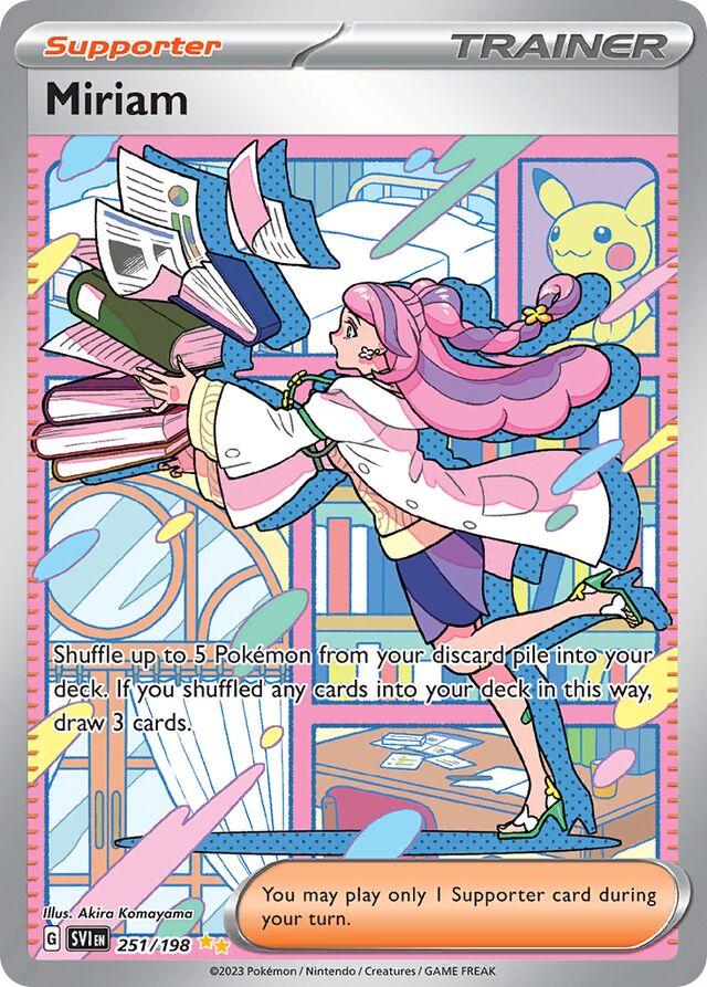 Miriam #251 Pokemon Scarlet & Violet (LP) image 0