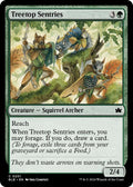 Treetop Sentries [Foil] #201 Magic Bloomburrow image 0