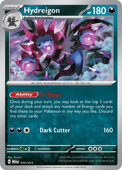 Hydreigon [Holo] #10 Pokemon McDonalds 2024 image 0