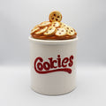 Vintage Porcelain Cookie Jar image 0