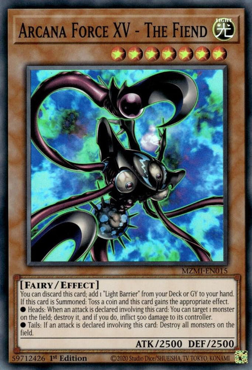 Arcana Force XV - The Fiend MZMI-EN015 image 0