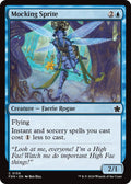 Mocking Sprite [Foil] #159 Magic Foundations image 0