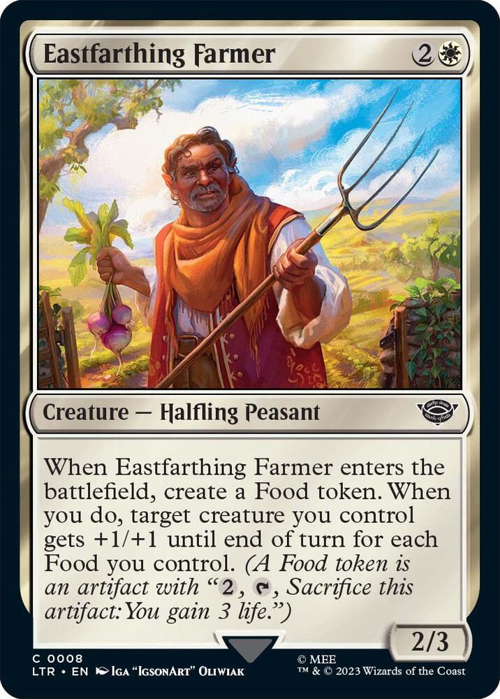 Eastfarthing Farmer [Foil] #8 Magic Lord of the Rings image 0