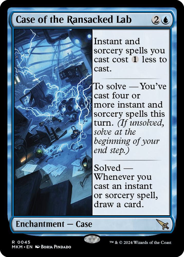 Case of the Ransacked Lab #45 Magic MKM image 0
