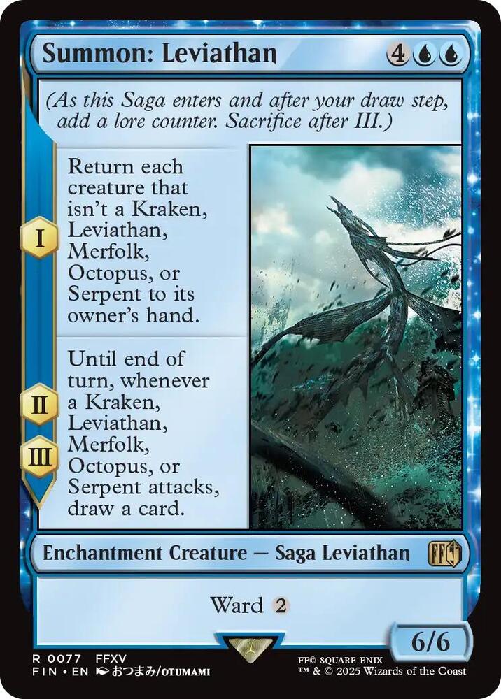 Summon: Leviathan #77 Magic Final Fantasy image 0