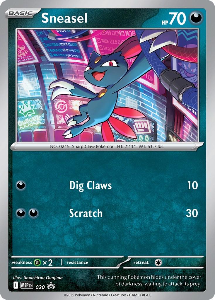 Sneasel [Cosmos Holo] #20 Pokemon Promo image 0