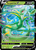 Serperior V #7 Pokemon Silver Tempest image 0