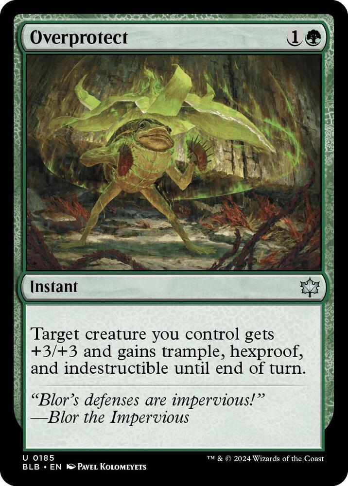Overprotect #185 Magic Bloomburrow image 0