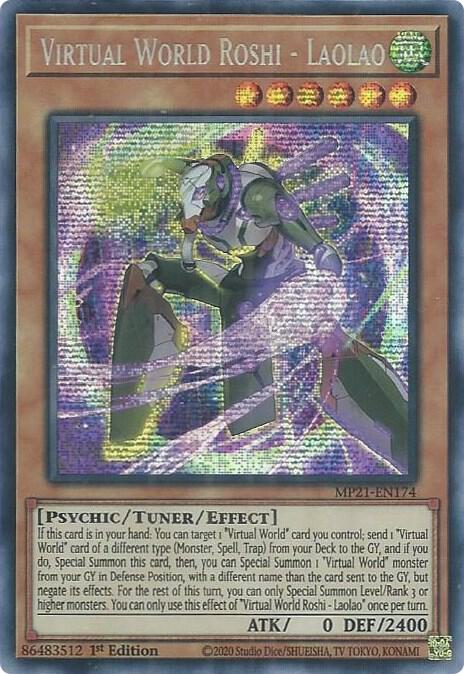 Virtual World Roshi - Laolao [PSR] MP21-EN174 image 0