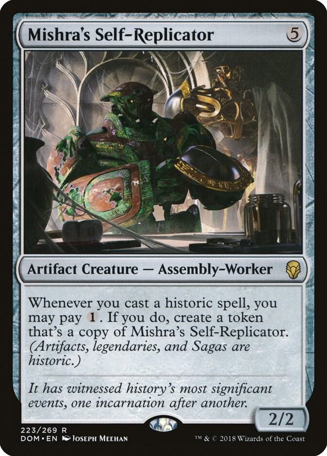 Mishra's Self-Replicator #223 Magic Dominaria image 0