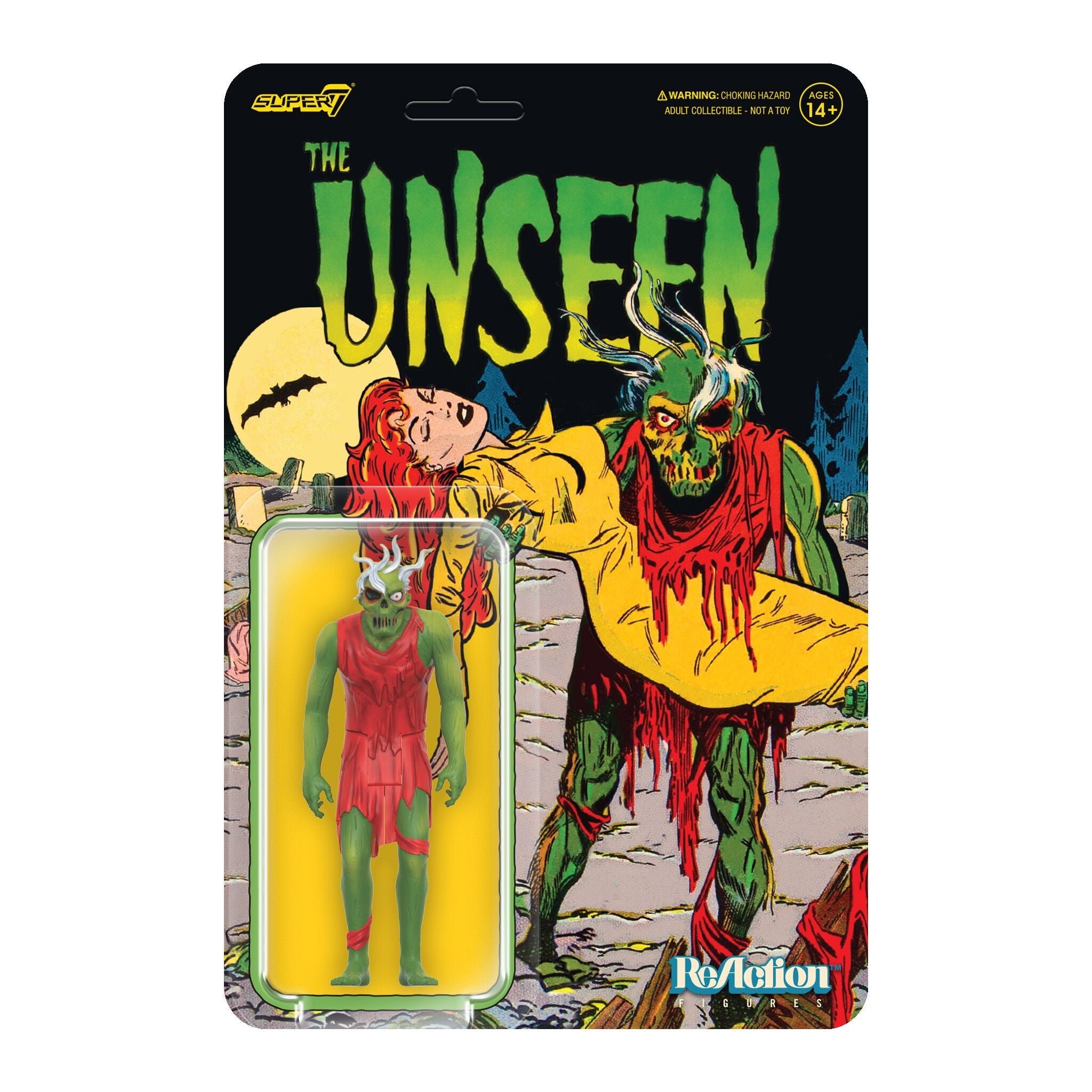 Super7 Pre-Code Horror ReAction Figures Wave 2 Spine-Chilling Ghoul Unseen #9 image 0