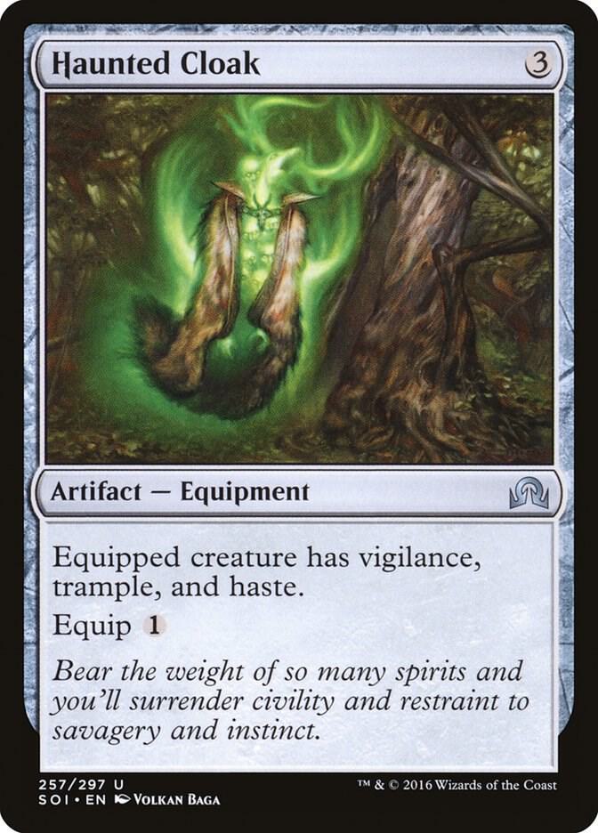 Haunted Cloak [Foil] #257 Magic Shadows Over Innistrad