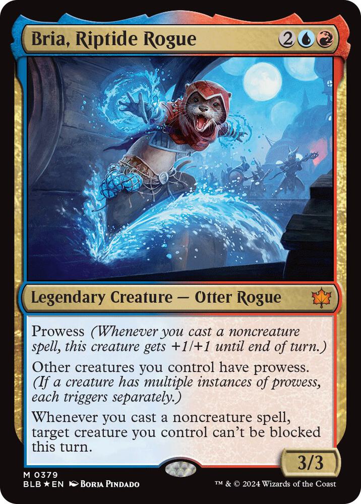 Bria, Riptide Rogue #379 Magic Bloomburrow image 0