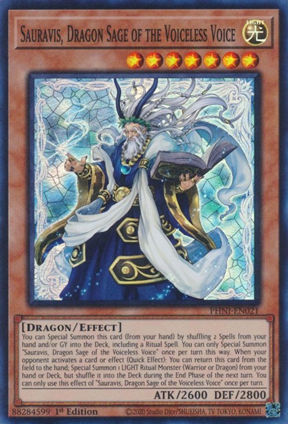 Sauravis, Dragon Sage Of The Voiceless Voice PHNI-EN021 image 0