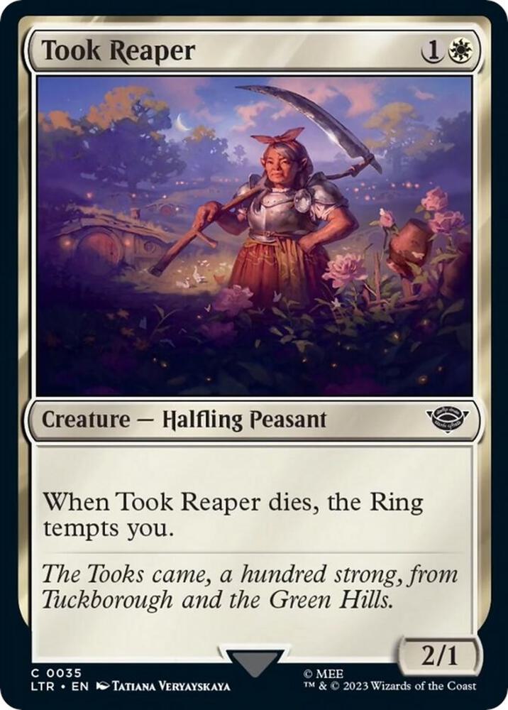 Took Reaper [Foil] #35 Magic Lord of the Rings image 0