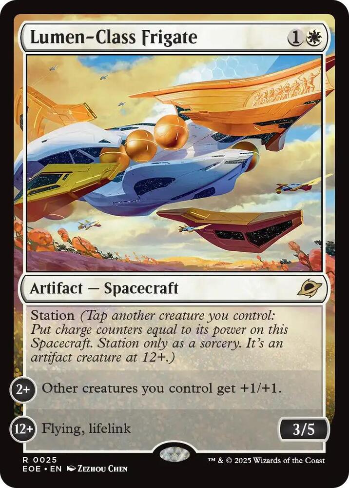 Lumen-Class Frigate #25 Magic Edge of Eternities image 0