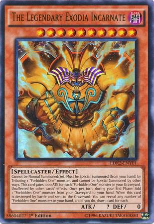 The Legendary Exodia Incarnate [1st Edition] LDK2-ENY01 image 0