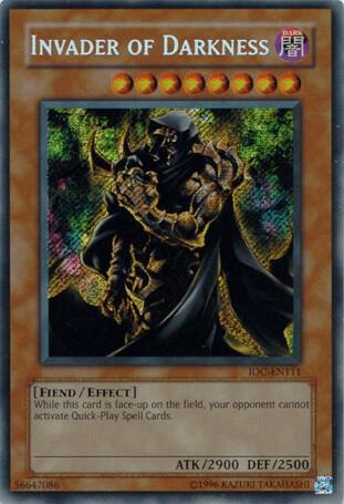 Invader of Darkness [Secret Rare] IOC-EN111 image 0