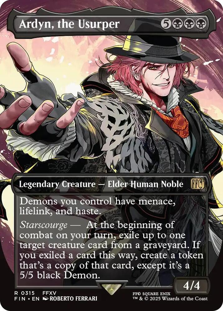Ardyn, the Usurper [Borderless Foil] #315 Magic Final Fantasy image 0