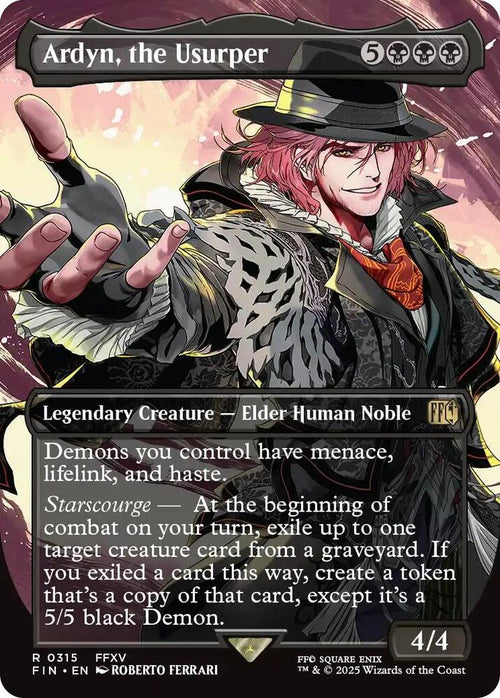Ardyn, the Usurper [Borderless Foil] #315 Magic Final Fantasy image 0