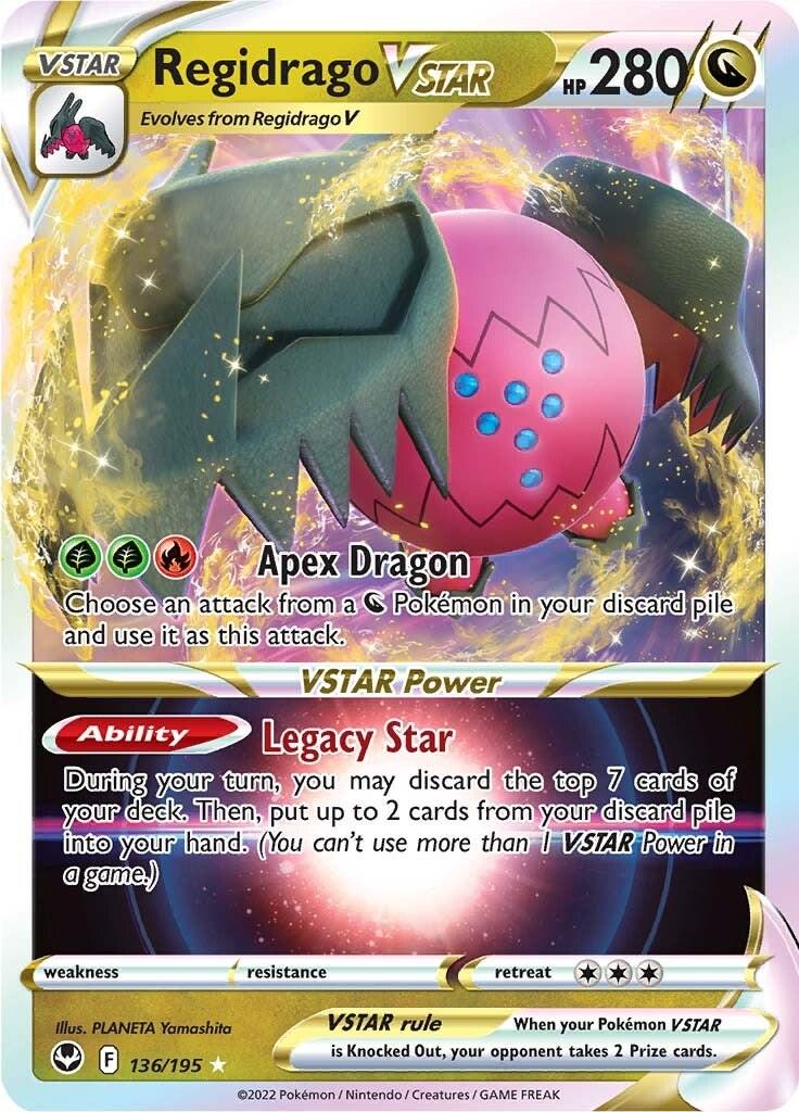 Regidrago VSTAR #136 Pokemon Silver Tempest