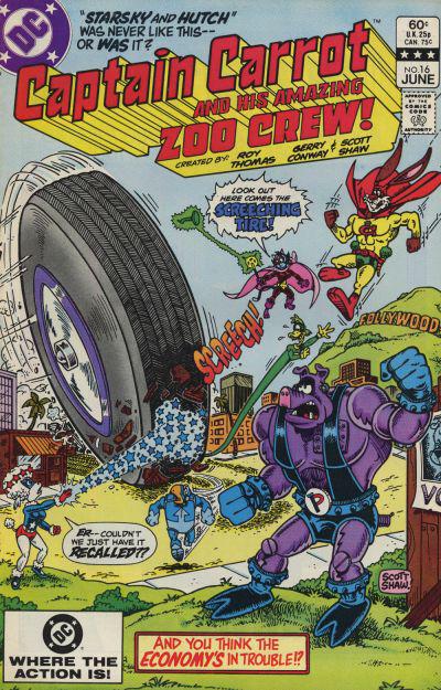 Captain Carrot and His Amazing Zoo Crew! #16 (1983)