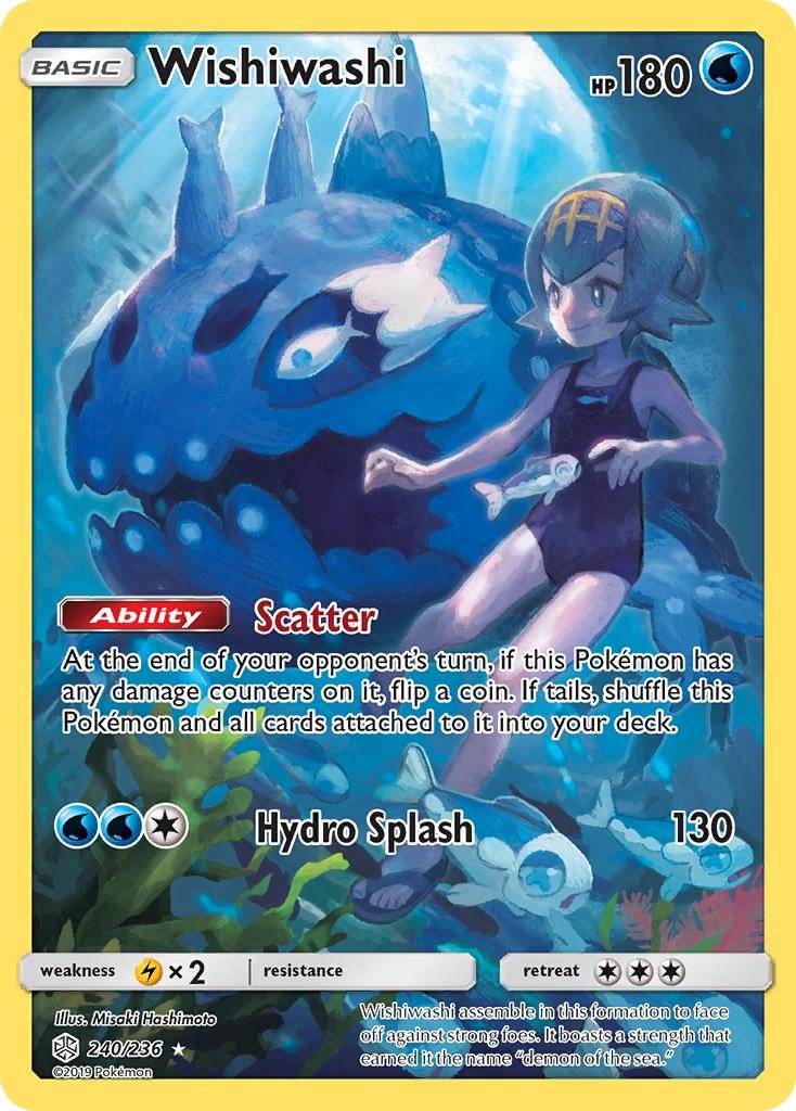 Wishiwashi #240 Pokemon Cosmic Eclipse