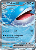 Wailord ex #16 Pokemon Pitch Black