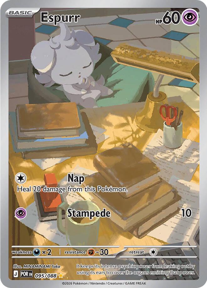 Espurr #95 Pokemon Perfect Order