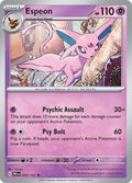 Espeon [Holo] #33 Pokemon Prismatic Evolutions
